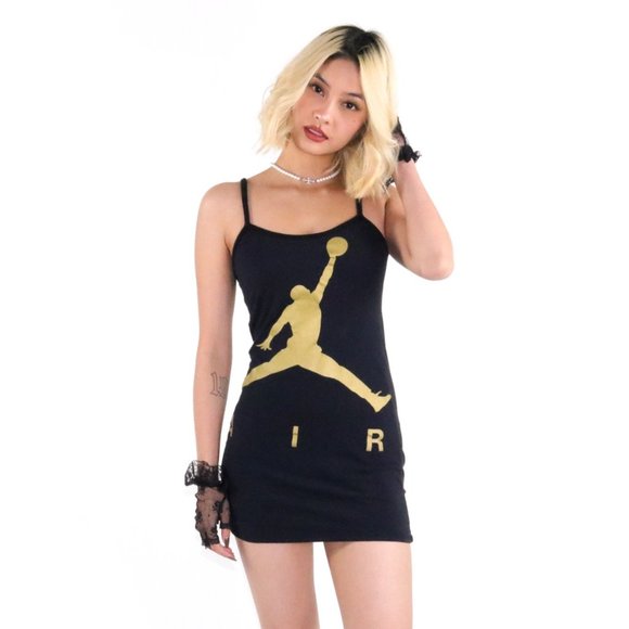 Jordan Dresses & Skirts - Reworked Up Cycled Vintage 2000s Y2K Bodycon Dress
